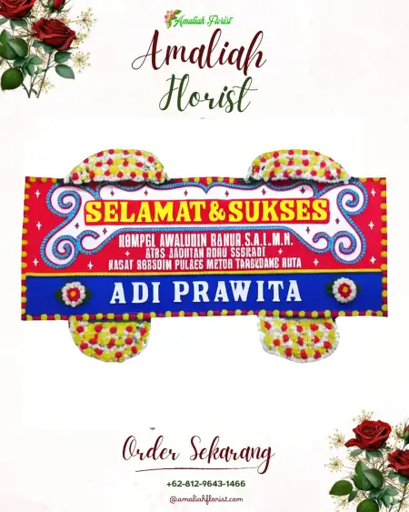 Papan Bunga Ucapan Selamat Sudimara Jaya
